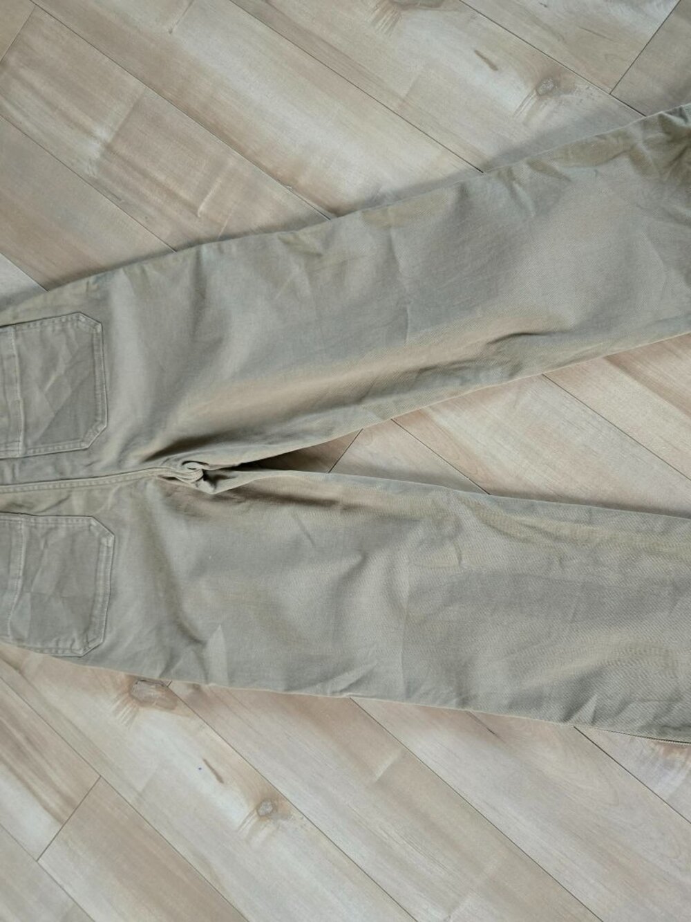 Quince Ultra-Stretch Straight Leg Chino Pants Khaki Tan Size 27 Workwear - Picture 11 of 11